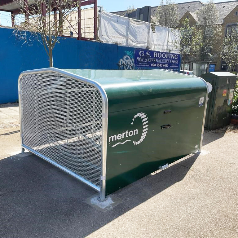 Merton Council Bike Hangar